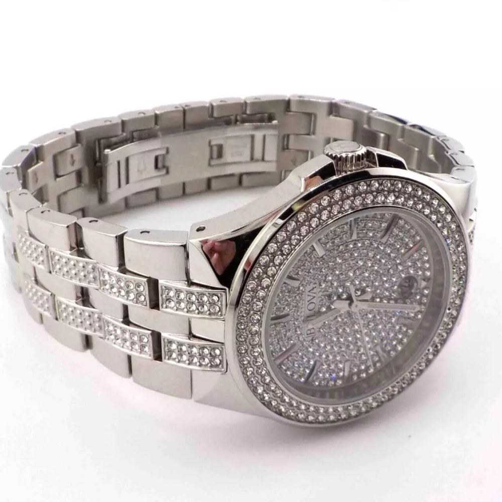 ***BRAND NEW*** Bulova Phantom Men's Crystal Pave Watch - Picture 5 of 10